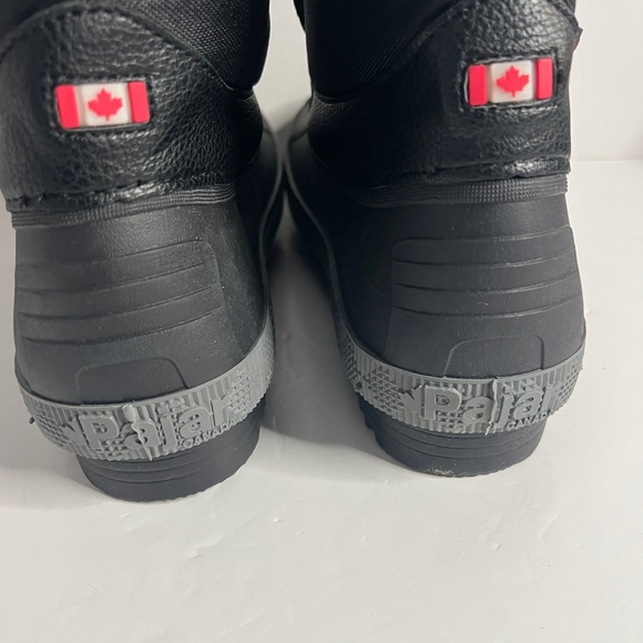 Pajar Canadian Selma Waterproof Duck Mens Boots Black size 7M - Picture 5 of 11